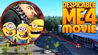 Drone Catches GRU amp MINION ARMY AT THE MOVIES DESPICABLE ME 4 FULL MOVIE [upl. by Ominoreg584]