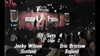 Eric Bristow vs Jocky Wilson  1989 Embassy World Finals  Part 1717 [upl. by Eidson]