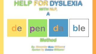 Help For Dyslexia With NLP  The Secret Spell To Spelling [upl. by Seldun]