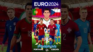 Portugal 21 Czechia euro2024 [upl. by Melicent]