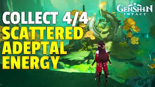 All 44 Collect the scattered adeptal energy  Genshin Impact [upl. by Nikolia]