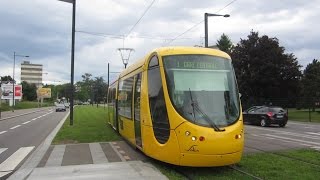 Mulhouse Alstom Citadis 302  Châtaignier Ligne 1 [upl. by Whitten]