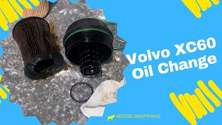 Volvo XC60 T6  First Generation 20082016 Oil Change Overview with Parts Tools and Tips [upl. by Osric324]