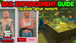 BAIL OFFICE BUSINESS GUIDE GTA Online Bottom Dollar Bounties DLC [upl. by Aneekal]