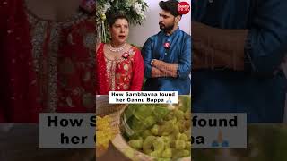 sambhavnaseth reveals her magical story on how she found her Ganpati Bappa❤️ [upl. by Dnob286]