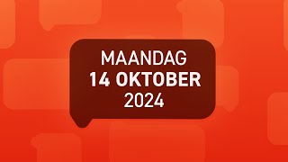 1Twente Vandaag van maandag 14 oktober 2024 [upl. by Florry]