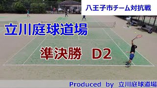 【テニス試合動画】【八王子市テニス連盟】【チーム対抗戦】【ダブルス】2024年準決勝 D2 [upl. by Vicky]