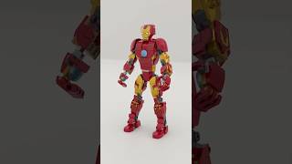 LEGO 76206 Iron Man Figure Satisfying Speed Build lego legomecha mecha legomech [upl. by Spevek503]