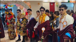 Tibetan Kham Lithang wedding❤️Wonderful dance performancesTibetan YouTuberTibetan Vlogger [upl. by Kovacs]