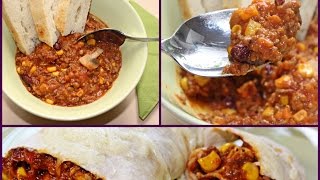 Chili con Carne i tortilje sa mesom  Burritos  brzo jednostavno i sa tajnim sastojkom [upl. by Adnihc150]