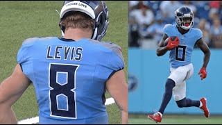 Will Levis Looked LETHAL With Tony Pollard And Calvin Ridley In Titans Preseason Debut [upl. by Nivlem386]