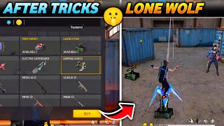 Lone Wolf Use All Items Launch Pad 😲 After Top New Amazing Tricks Free Fire [upl. by Rdnaskela]