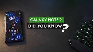 7 Things Galaxy Note 9 Users Rarely Use [upl. by Lib593]