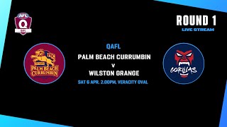 LIVE QAFL ROUND 1  Palm Beach Currumbin v Wilston Grange [upl. by Luci368]