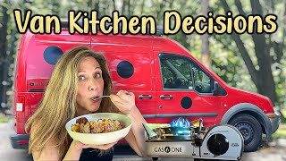 Van Life  How to Choose Your Perfect Kitchen Stove [upl. by Lyckman]