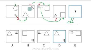 Inductive Reasoning Test 2  Question 9 [upl. by Eillo]