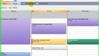 Microsoft Outlook 2007 Working With Calendars in Outlook 2007 [upl. by Cormick257]