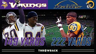 EPIC WR Battle Goes Down to the Wire Vikings vs Rams 1998 Week 2 [upl. by Hum]