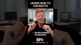 Entrepreneurs dont be afraid to delegate [upl. by Lateehs864]