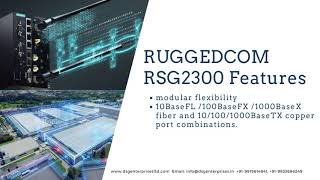 Siemens Ruggedcom RSG2300 Compact Ethernet switches DSG Enterprises [upl. by Inoj]