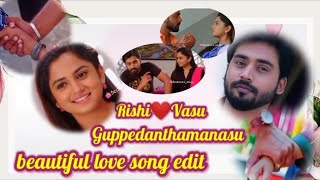 PADIPOYA PADIPOYA Cover song by Rishi❤️VasuGuppedantha Manasu Serial Fame💞 [upl. by Atikihc]