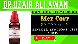 Merc cor Homeopathic medicine Mercurius Corrosivus 30 200 1m Q homeopathy medicine Benefits [upl. by Guinevere84]