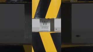 tungsten cube versus hydraulic press [upl. by Yboj]