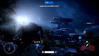 BATALLA NOCTURNA de KASHYYYK  STAR WARS BATTLEFRONT 2 [upl. by Aicelf455]