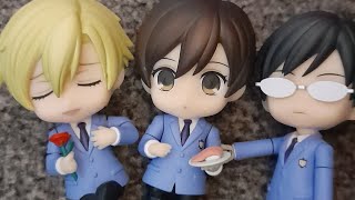 shojo sunday November looking at my Ouran nendoroids [upl. by Eiloj]