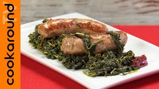 Salsiccia e friarielli  Ricette secondi sfiziosi [upl. by Nylekcaj]