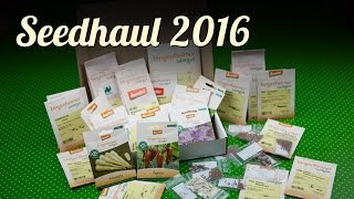 Seed Haul 2016  Gemüseanbau  Aussaat  Biosaatgut [upl. by Idnahs]