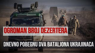 Dva bataljona Ukrajinaca dnevno dezertira sa fronta [upl. by Borgeson]