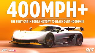 Forza Horizon 5  400MPH HAS FINALLY BEEN REACHED IN FORZA HORIZON 5 407mph  655kph [upl. by Mongeau31]