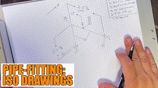 How to Read and Draw Piping Blueprints  Pipefitting ISO Drawing [upl. by Suzette]