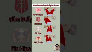 exercises to lose belly fat home part 242short reducebellyfat bellyfatloss yoga [upl. by Osrock]