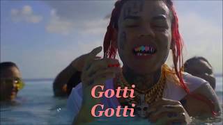 6ix9ine  quotGottiquot Official Lyric Video [upl. by Marga]