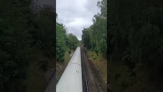 Class 465 departing Borough Green amp Wrotham view from the viaduct [upl. by Elvira]