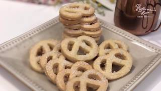 Pretzel Cookies 辫子酥饼 [upl. by Auop]