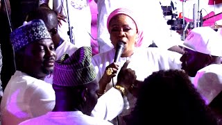 Check Out Alhaja Ambassador Akiki Maryam aka Mama Nla Loud performance At White And Pink Party [upl. by Elleynod998]