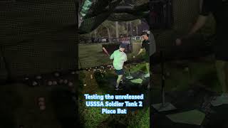 Testing the Unreleased Soldier Sports USSSA 2 Piece Bat  Baseball Bat Testing [upl. by Bala]