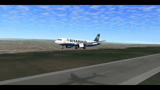 RYANAIR LANDING💀💀 [upl. by Erdua]