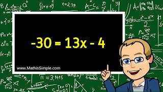 Solving TwoStep Equations  Expressions amp Equations  Grade 7 [upl. by Ezechiel]