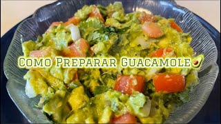 GUACAMOLE 🥑 RECETA FÁCIL Y RÁPIDA [upl. by Negaet794]