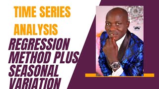 TIME SERIES ANALYSIS LINEAR REGRESSION METHOD [upl. by Teleya663]