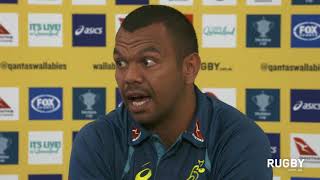 Full press conference Kurtley Beale [upl. by Rabah]