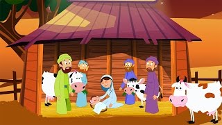 Away in a Manger with Lyrics  Christmas Carols [upl. by Jeffers]