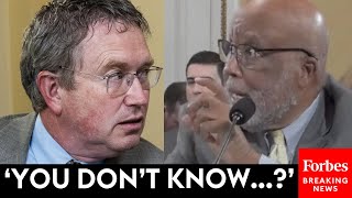 Massie Presses Jan 6 Committee Chair Bennie Thompson About Pipe Bombs At DNC And RNC On January 6 [upl. by Rod]