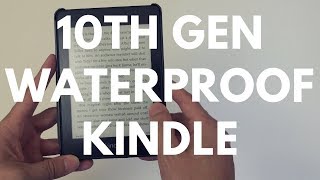 Amazon Kindle 10th Gen Waterproof Paperwhite Reviewed 📖 [upl. by Eirovi]