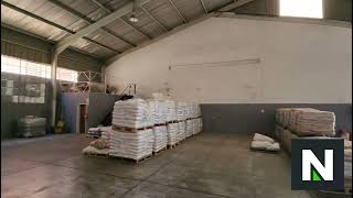 Neat 550sqm Industrial warehouse to let in Sebenza [upl. by Llewoh]