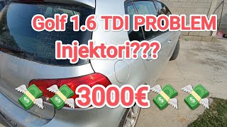 Golf 16 TDI REPARACIJA INJEKTORA [upl. by Annaehs]